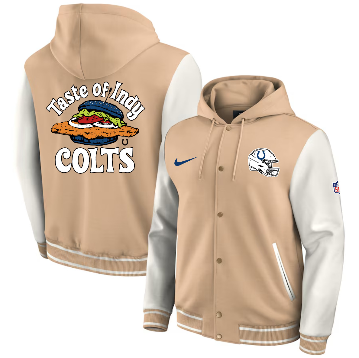Men 2025 NFL Indianapolis Colts jacket syle 2